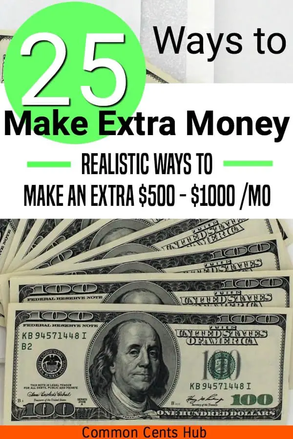 25 REALISTIC Ways You Can Make Extra Money This Month.
