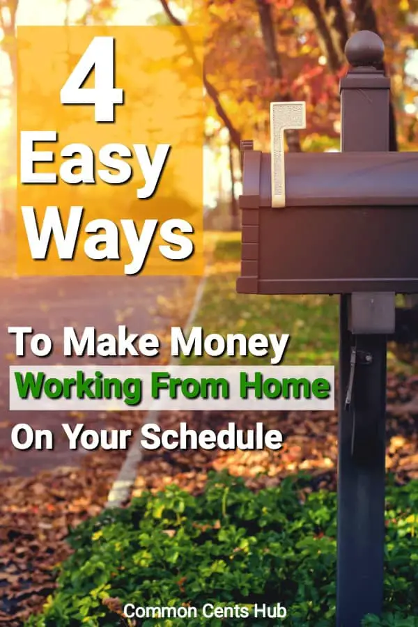 4 Easy ways to make money from home