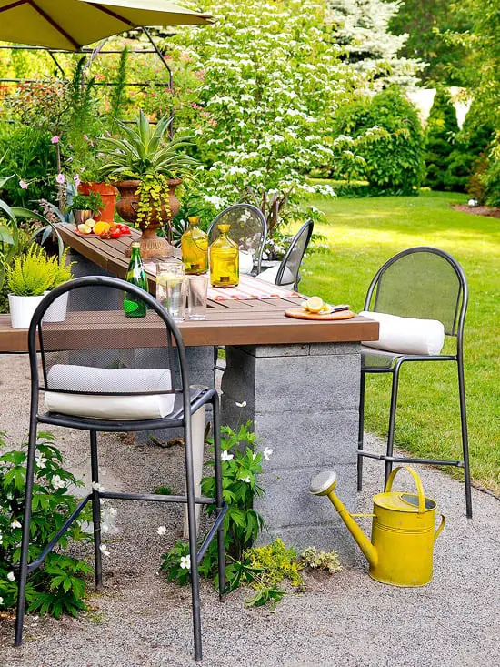 Create outdoor space