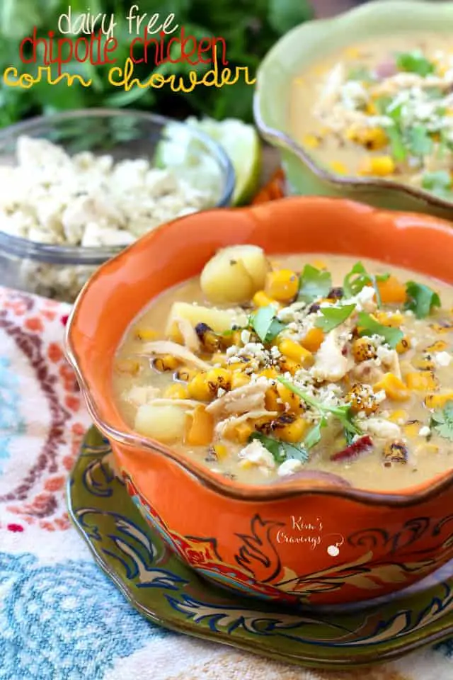 Corn chowder is really flavorful, but usually high in calories. This one is still delicious, but amazingly low calories and high protein.