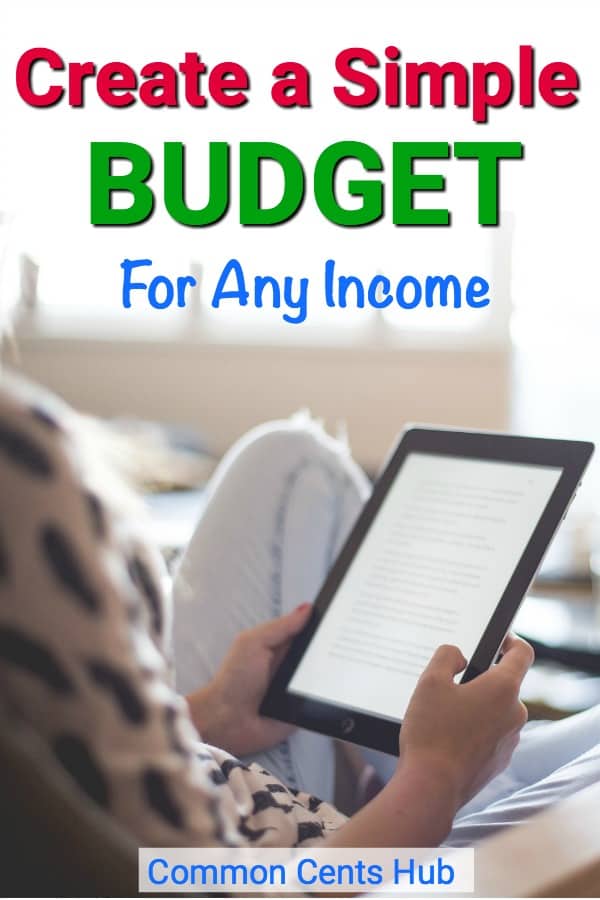 How to create a budget