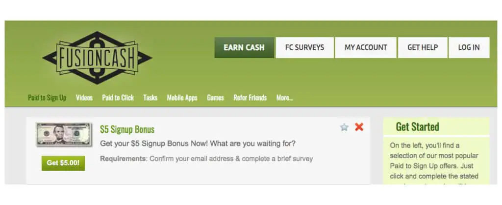 Fusion Cash is a mobile app that's one of the best ways to make extra money in your spare time.