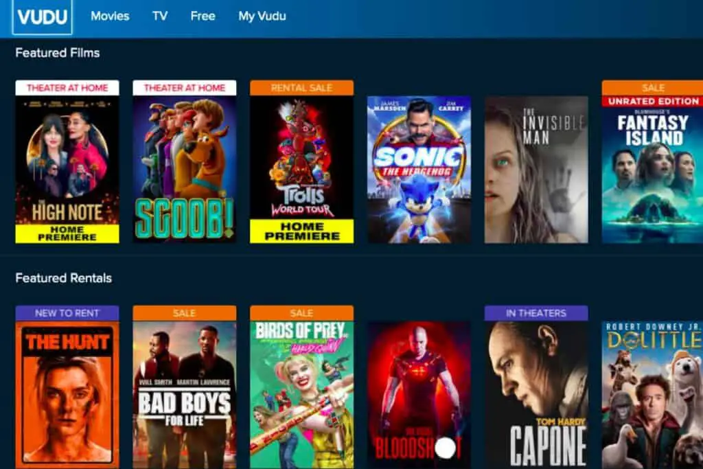 Vudu has a large slection of movies and TV shows and is worth checking out as a cheaper alternative to cable TV.