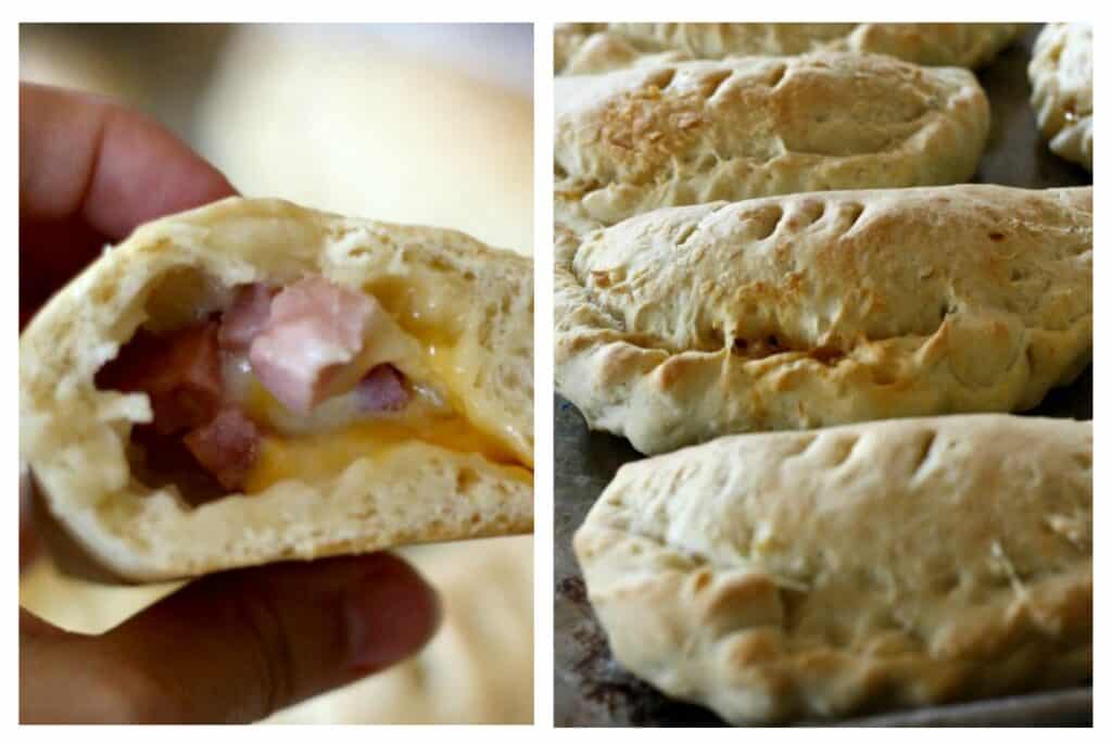 Homemade hot pockets are a great freezer meal for one on those rushed mornings, or they can be a nice brown bag lunch.