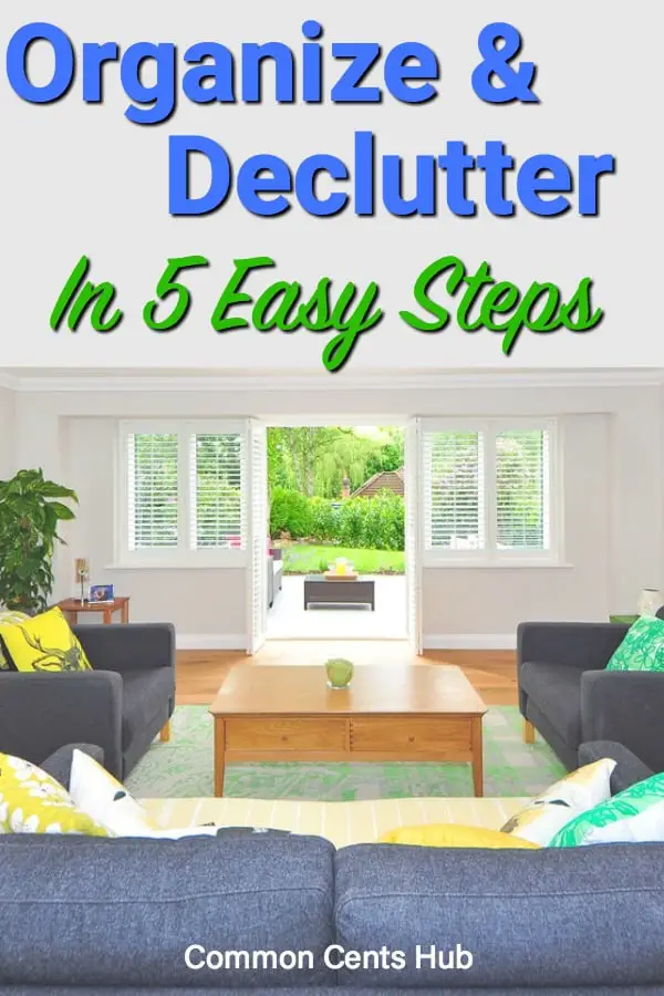 By using this simple process to organize and declutter, you'll reduce stress and raise your quality of life at home.